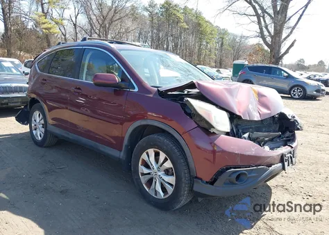2014 Honda Cr-V Ex-L z USA, uszkodzony, nr VIN 5J6RM4H7XEL097695